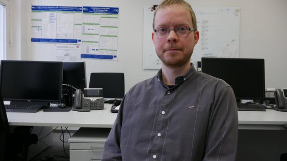 Porträtaufnahme der interviewten Person.